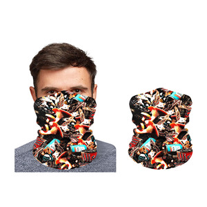 شعار مخصص متعدد الوظائف باندانا سلس نمط الفهد من ملابس الرأس أنبوبي باندانا مخصصة - Product Image 3