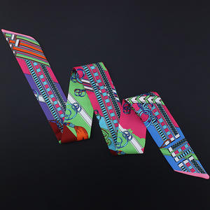 Maitong-Foulard Vintage en Soie pour Femmes, Châle en Chaîne Française, Design Long, pour le Printemps, Vente en Gros - Product Image 5