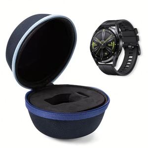 Boîte cadeau portable pour montre, étui de voyage pour montre, étui de protection pour montre intelligente avec doublure en mousse EVA pour cadeaux - Product Image 5