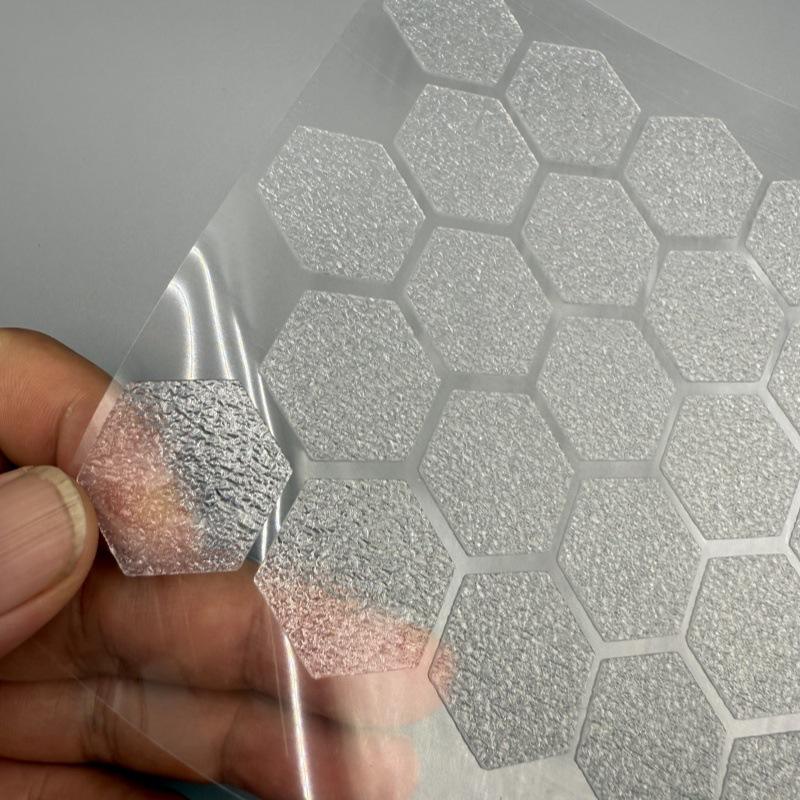 Motif de pierre concassée clair