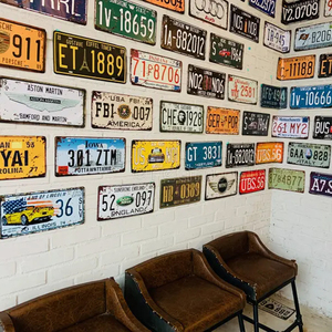 Commercio all'ingrosso su misura in metallo segno di stagno decorazione della parete della placca Vintage segno di latta parete <span class=keywords><strong>con</strong></span> stampa UV targa in metallo segno - Product Image 3