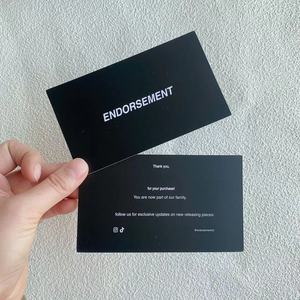Tùy chỉnh thiết kế sóng Hội Đồng Quản trị tóc Cảm ơn bạn thẻ Boutique lời mời chào cho doanh nghiệp nhỏ - Product Image 4