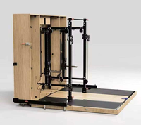 Rack de Squat Commercial Multifonctionnel pour Fitness, Équipement de Gym, Machine d'Entraînement de Force, Armoire de Rangement Fitness