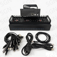 3.0 OTG Ethernet WiFi 20PCS Kotak Ponsel Mobile Phone Box Phone Farm USB Hub Android Motherboard Perangkat Lunak Kontrol Manajemen Terpadu
