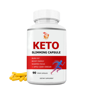 High Grade Herbal Keto Capsules with Raspberry Ketone & Apple Cider Vinegar Improve Focus Boost Energy Suppress Appetite Capsule - Product Image 1