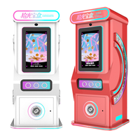 Distributeur automatique de pièces commémoratives, de médailles de musée et d'autocollants de réfrigérateur, avec écran tactile IA et paiement par carte à glissière