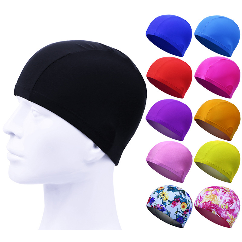 Высокая эластичность плавающий колпачок на заказ Печать простой цвет водонепроницаемый плавательный Силиконовый колпачок