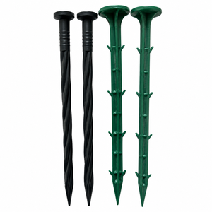 Piquets de fixation en plastique pour tissus de <span class=keywords><strong>paillage</strong></span>, géotextiles et couvertures de sol de jardin - Product Image 1