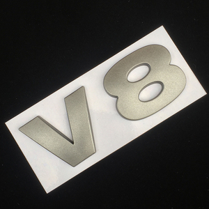 Emblèmes de voiture 3D en ABS, lettres chromées pour coffre arrière, pour Land Rover <span class=keywords><strong>Discovery</strong></span> <span class=keywords><strong>3</strong></span> <span class=keywords><strong>4</strong></span> V8 Range Rover HSE - Product Image 4