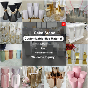 ZKAI Supporto per Torte e Champagne a Onda per Tavoli Bar, Ideale per Matrimoni, Compleanni ed Eventi - Product Image 5