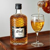 Vin de prune verte en gros 330ml 12% vol, Umeshu frais fermenté à la prune, liqueur de fruits artisanale à faible teneur en alcool pour cocktails de bar