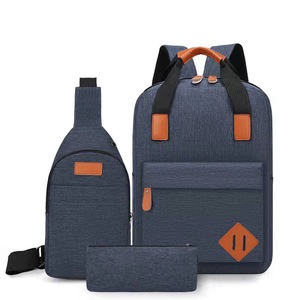 2022 New Phong Cách Trường Túi Thiết Lập Cho Cô Gái Và Phụ Nữ 3-Mảnh Ví Túi Xách Trẻ Em Ba Lô Với Máy Tính Xách Tay Chủ - Product Image 3