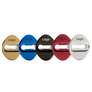 Verrouillage de <span class=keywords><strong>porte</strong></span> de <span class=keywords><strong>voiture</strong></span> en acier inoxydable, protection de gâche, pour Mazda, 2 portes - Product Image 1