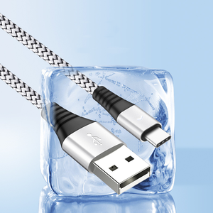 <span class=keywords><strong>Cable</strong></span> de transferencia de sincronización de datos de carga rápida, <span class=keywords><strong>Cable</strong></span> trenzado de nailon de alta calidad de 1M, 2.4A, Compatible con <span class=keywords><strong>iPhone</strong></span> 12/11/XS/XR/X 8 7/iPad - Product Image 3