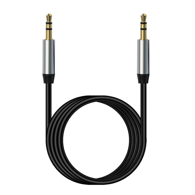 Premium 3.5mm Aux Cable Hi-Fi Stereo Audio Extension Cord with Aluminum Housing & Flexible PVC Jacket for Car Headphones Speaker