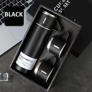 Ensemble cadeau de bouteille d'eau isotherme à double paroi en acier inoxydable de 500 ml, portable pour les boissons chaudes et froides - Product Image 6