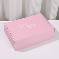 MOQ bajo, logotipo reciclable corrugado, embalaje de regalo personalizado, zapatos, caja de ropa, papel, correo postal, cajas de envío