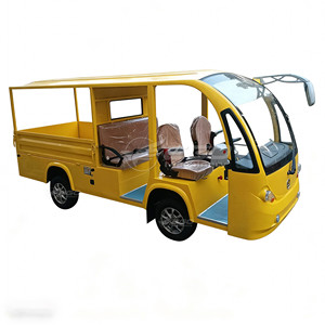 Precio de Venta Directa de Fábrica: Autobús Eléctrico Turístico, Minibús de Carga Negro en Oferta con Cubeta - Product Image 2