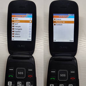 Easytousse高级Linux双sim卡翻盖手机2G GSM带大按钮强手电筒灯2.4英寸屏幕通话 - Product Image 6