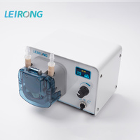 LEIRONG ZP300ST Pompe péristaltique intelligente avec écran OLED Moteur pas à pas Débit bidirectionnel pour instruments médicaux