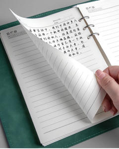 Custom Logo Planner Branded Agenda <b>Leather</b> Thick Journal Pu <b>Leather</b> Cover Notebook - Product Image 6