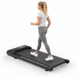 Tapis de <span class=keywords><strong>marche</strong></span> compact à profil bas sans main courante, moteur silencieux, design compact, pour la maison, le bureau, la remise en forme et l'exercice - Product Image 1