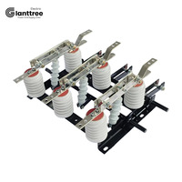GIANTTREE Interrupteur-sectionneur haute tension 10KV BHA-10 / 630 de haute qualité, base blanche, type 3 pôles, 50Hz