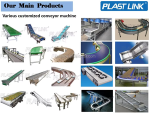Trasportatore Automatico Modulare a Catena con Cerniera Doppia 821, Prezzo Conveniente, per Industria Alimentare e delle Bevande - Product Image 6