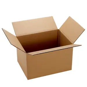 Kotak pengiriman bergerak pengiriman surat karton kustom karton kotak bergelombang