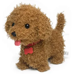 Leading Electric Pet Dog Toys Classic Teddy Dog Cartoon Animal Plush Stuffed Toys