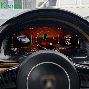 Tableau de bord numérique Krando 12,3 pouces pour Lamborghini Gallardo 2004 - 2014, écran LCD, système LINUX, Plug and Play - Product Image 5