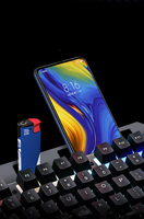 Clavier et souris de jeu personnalisés Klavye Gamer mécanique en métal