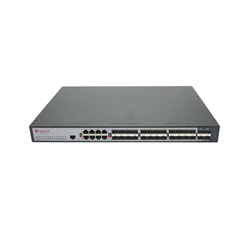 36 Port L3 Managed Melhor 10GB Ethernet Network Switch Splitter 24 * GE SFP + 8 * GE Multiplexed Cobre + 4*10G SFP +
