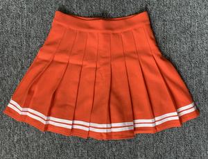 Gonna a pieghe da donna con cerniera, stile preppy, elasticizzata a righe, vita alta, linea ad A, uniforme scolastica, gonna corta casual carina da donna - Product Image 4