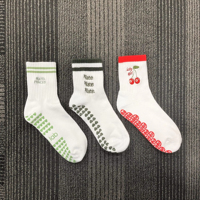 Chaussettes de sport JISEN pour femmes, chaussettes de pilates, chaussettes respirantes, absorbant la transpiration, écologiques, pour la course à pied en plein air, le fitness, le yoga, chaussettes personnalisées