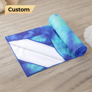 Vente chaude Tapis <span class=keywords><strong>de</strong></span> yoga pliable personnalisé antidérapant nettoyable bon marché absorbant - Product Image 1