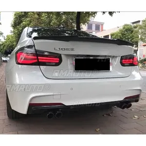 ชุดแต่ง BMW F30 ปี 2012-2019 ชุดแต่งกันชนหลัง BMW F30 ลายคาร์บอนไฟเบอร์ สไตล์ MP สปอยเลอร์ ดิฟฟิวเซอร์ อุปกรณ์ตกแต่งรถยนต์ - Product Image 4