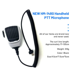 Microphone dynamique pour haut-parleur robuste HM-148G pour radio mobile IC F5360D 5061D F6061D F1721 2721 F9511, communication radio mobile, microphone 8 broches - Product Image 3