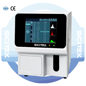 Scitek 12-cài sẵn loài tự động thú y huyết học <span class=keywords><strong>Analyzer</strong></span> 10.4 inch cảm ứng đầy màu sắc màn hình bao gồm cả chó - Product Image 1