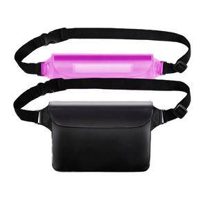 Groothandel Pvc Droge Tas Met Heupband 3 Rits Ontwerp Waterdicht Heuptasje Voor Zwemmen Snorkelen - Product Image 2