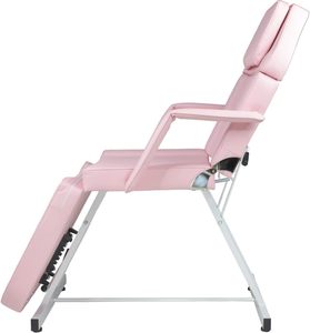 Haute qualité pas cher rose beauté Spa une couleur personnalisée réglable Table de Massage lit de cils podologie traitement de tatouage chaise faciale - Product Image 4