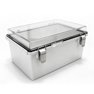 <b>Waterproof</b> ABS <b>Junction</b> <b>Box</b> IP68 Transparent Cover Circuit Board Installation Electronic Battery Enclosure Protection <b>Waterproof</b> - Product Image 2