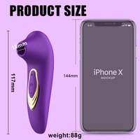 Kleiner Mini Klitoris-Sauger Vibrator Nippel G-Punkt Saugstimulator Klitoris Erotischer Stimulator Weiblicher Masturbator Sexspielzeug