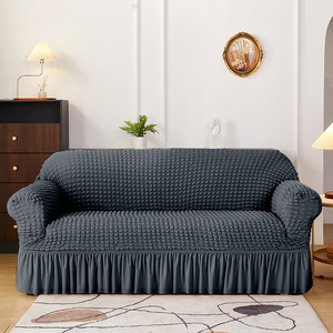 Housse Universelle Extensible en Seersucker pour <span class=keywords><strong>Canapé</strong></span> d'Angle et <span class=keywords><strong>Canapé</strong></span> Trois Places Anti-Salissure pour <span class=keywords><strong>Animaux</strong></span> de Compagnie - Product Image 3