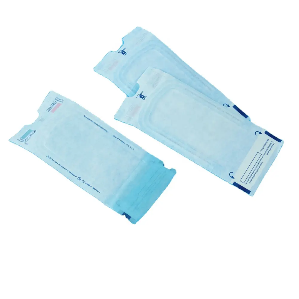 Self Sealing Sterilization Pouches for dental and medical use