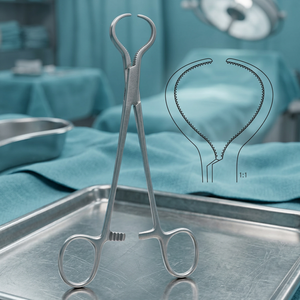 Pinzas Perforadoras para Huesos Lewin, Instrumentos de Acero Inoxidable Hechos a Medida de Alta Calidad con Superficie Dentada - Product Image 2