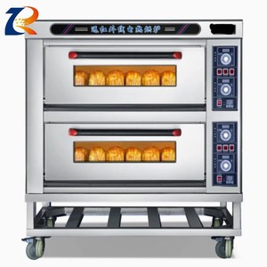 Horno Eléctrico de Infrarrojos Lejanos Zhuoran, <span class=keywords><strong>2</strong></span> Niveles, 4 Bandejas, Estilo Instrumento, con Luz Integrada y Control Automático de Temperatura - Product Image 5