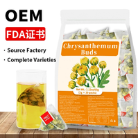 Thé en fleurs artisanal de qualité supérieure, détoxifiant et purifiant, aux bourgeons de chrysanthème, 60g, pour boissons chaudes ou froides – Meilleure vente