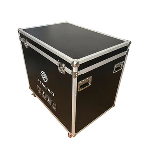 Estuche de aluminio Junye, tamaño personalizado, color negro, para transporte de instrumentos musicales y equipos. - Product Image 4
