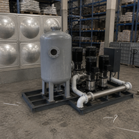 Équipement d'alimentation en eau à pression constante à fréquence variable sans pression négative industrielle avec filtration par osmose inverse